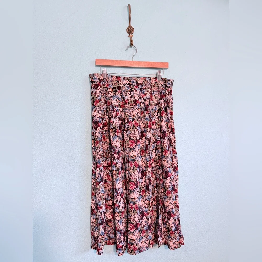 🇫🇷 Sézane Alicia Skirt, Multicolor Floral - Picture 7 of 7
